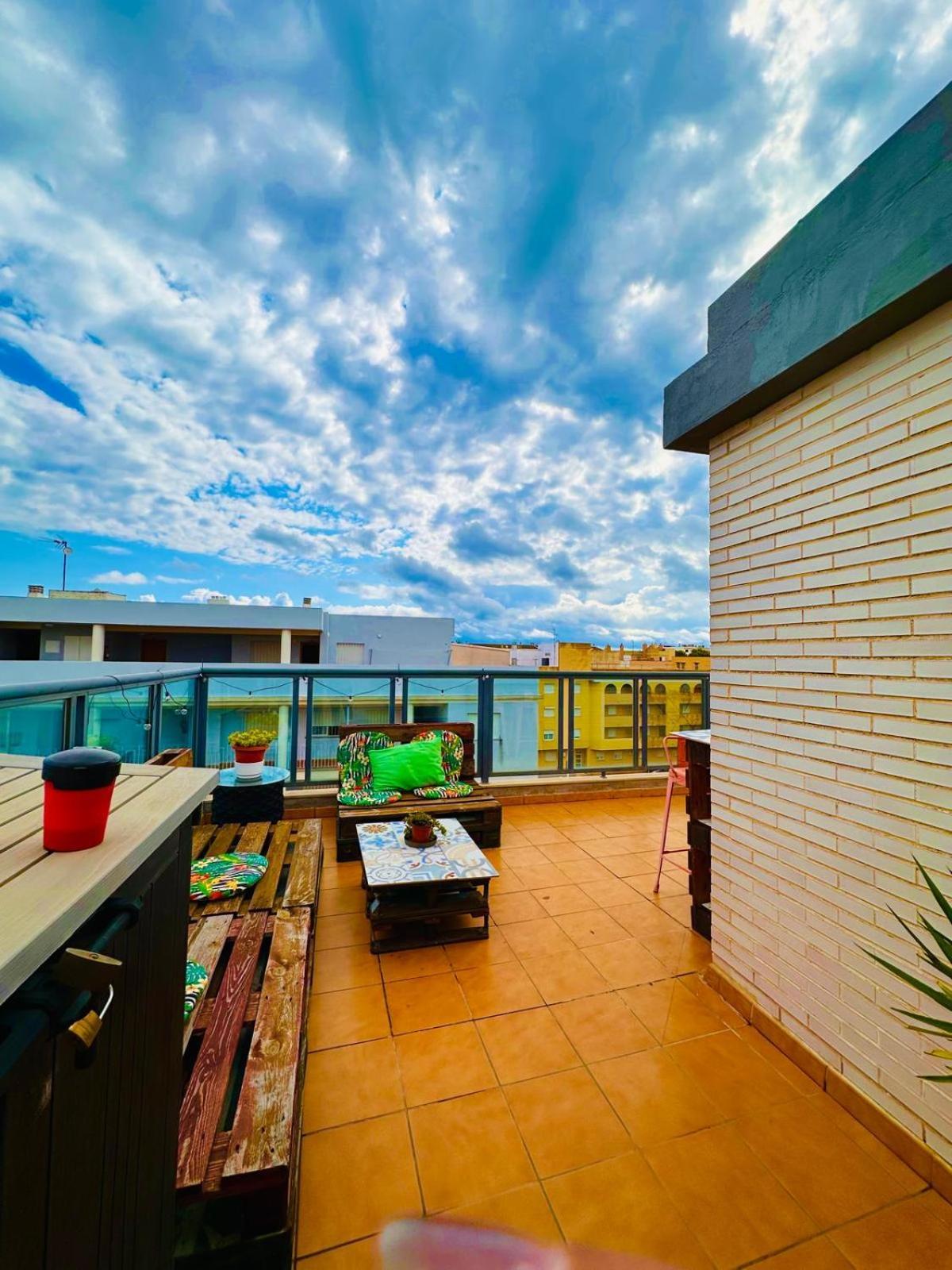 Apartament Attic Terrace 360 Moncofa Moncófar Zewnętrze zdjęcie