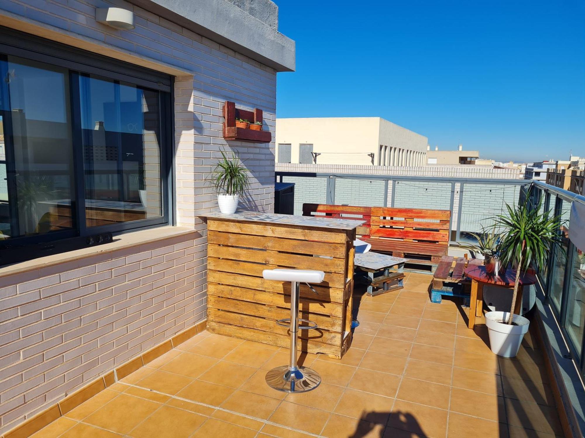 Apartament Attic Terrace 360 Moncofa Moncófar Zewnętrze zdjęcie